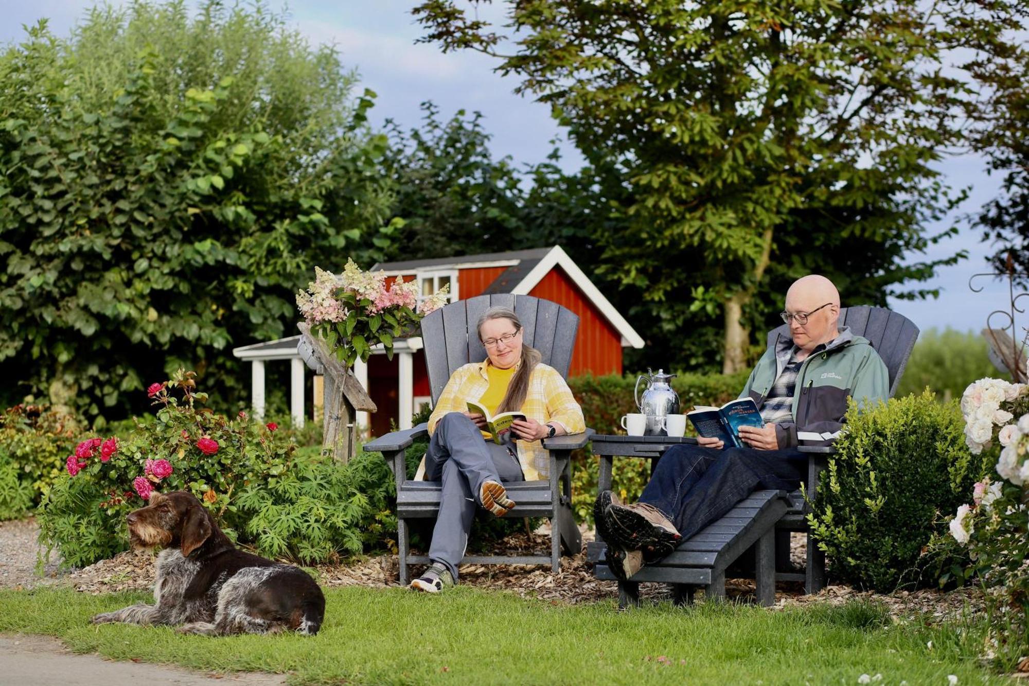 NORDSEE Bauernhof Familie Wulff Reußenköge Exterior foto